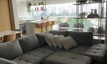 Imagem 5: Maravilhoso apto com 132m² totalmente mobiliado para aluguel e venda no Brooklin/SP