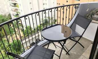 Imagem 2: Itaim Bibi Aluga Apartamento Mobiliado 48,5 m² Privativos 1 Quarto (Suíte) 1 Vaga