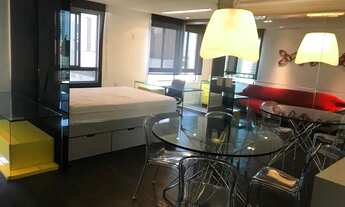 Imagem: Alugo Flat mobiliado, 49m², andar alto