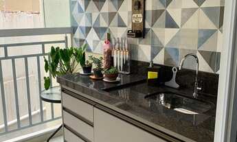 Imagem 5: Excelente apto Sta Rosália, 75m², 2 dormitórios, 1 é suíte, móveis planejados na cozinha ó