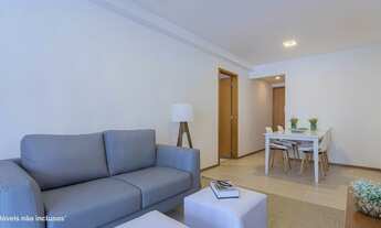 Imagem 2: O apartamento no bairro Humaitá possui 94 metros quadrados com 3 quartos sendo 1 suite