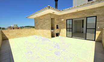 Imagem 2: Cobertura ampla , face norte ótima posição solar, 96m2 com 2 quartos ,muito bem localizada