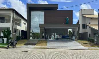 Imagem: Linda Mansão em Fase de Acabamento no Alphaville