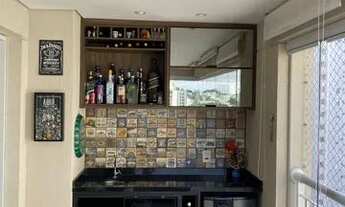 Imagem 2: Apartamento para venda/alugar 73m com 2 quartos, varanda gourmet, 1 vaga - vila guarani