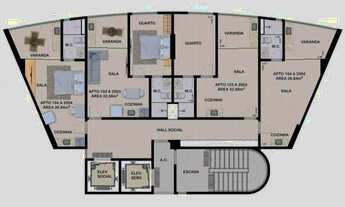 Imagem 4: EA Apartamento com 1 dormitório