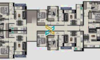 Imagem 5: Apartamento para venda possui 45 metros quadrados com 2 quartos em Joáia - Tijucas - SC