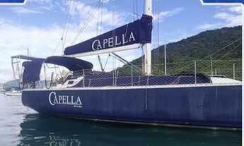 Imagem: Veleiro para locação e pernoite em Ubatuba