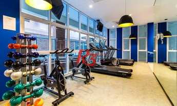 Imagem 7: Apartamento com 1 dormitório à venda, 45 m² por R$ 690.000,00 - Pompéia - Santos/SP