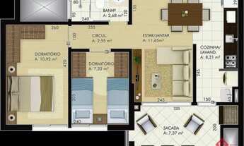 Imagem 7: CAXIAS DO SUL - Apartamento Padrão - Nossa Senhora de Lourdes