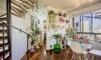 Imagem 2: Cobertura com 2 dormitórios, 95 m² - venda por R$ 625.000,00 ou aluguel por R$ 6.190,00/mê