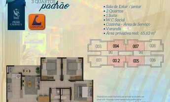 Imagem 3: 004 - EXCLUSIVIDADE NO CALHAU / 2 QUARTOS / SUITE E / ELEVADOR