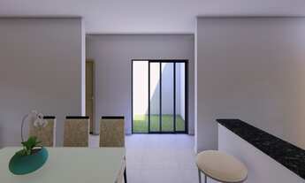 Imagem 3: Linda Casa Verde Vida, terreno 150m2, construídos 62m², cozinha americana, gourmet, 2 qts