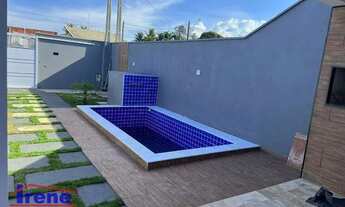 Imagem 3: Casa nova lado praia com 2 dormitórios à venda, 74 m² por R$ 350.000 - Grandesp - Itanhaém