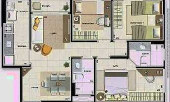 Imagem 6: Edifcio Garden Bosque 3/4, 66m², 01 vaga preço de ocasiao barato mesmo