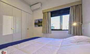 Imagem 5: Flat mobiliado no miolo do Itaim Bibi com 42 m2 1 dormitório com varanda 1 vaga