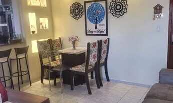 Imagem 3: Apt a venda com 46 m²:2 quartos,sala,cozinha e área de serviço, e projetados.Area de lazer