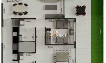 Imagem 7: Loft com 1 dormitório à venda, 39 m² por R$ 400.425 - Intermares - Cabedelo/PB