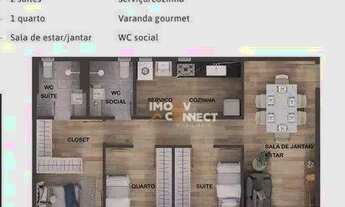 Imagem 2: Repasse de apartamento com 3 dormitórios à venda, 104 m² por R$ 450.000 - Bairro dos Estad