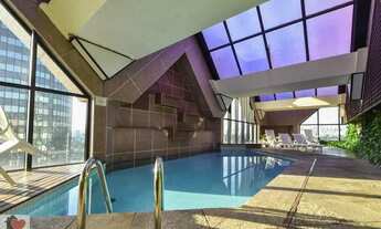 Imagem 7: Flat mobiliado varanda Cidade Jardim com 42 m2 1 dormitório 1 vaga esquina c/ Brigadeiro F