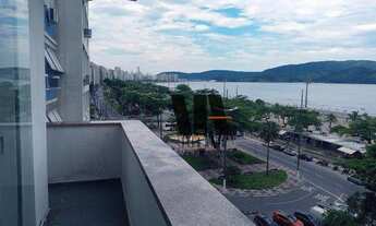 Imagem 2: Apartamento Frente a Praia 02 dormitórios à venda, 96 m² R$ 528.000 - Canal 4 - Santos/SP