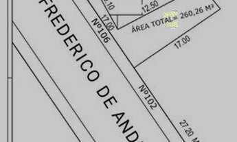 Imagem 2: Excelente terreno no bairro Álvaro Weyne, próx. da Av. Dr. Theberge. 260,00 m²