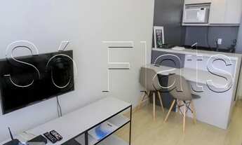 Imagem 2: Flat no Moema Top Life disponível para locação contendo 32m² 1 dormitório 1 vaga de garage