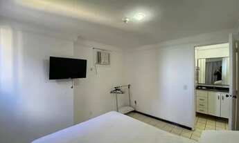 Imagem 6: Flat vista mar de 1 quarto em Setúbal mobiliado Recife - PE