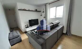 Imagem 2: Apartamento com 2 dormitórios para alugar, 50 m² por R$ 1.500,00/mês - Vila Bocaina - Mauá