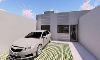 Imagem 2: Linda Casa Verde Vida, terreno 150m2, construídos 62m², cozinha americana, gourmet, 2 qts