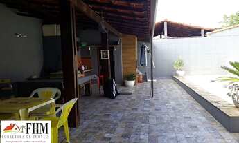 Imagem 3: Casa Linear com 2 quartos sendo 1 suíte, piscina, churrasqueira, 3 vagas de garagem em Cam