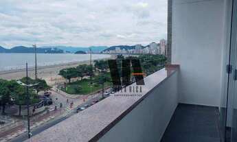 Imagem 3: Apartamento Frente a Praia 02 dormitórios à venda, 96 m² R$ 528.000 - Canal 4 - Santos/SP