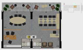 Imagem 6: Sala para alugar, 72 m² por R$ 4.430,15/mês - Vila Baeta Neves - São Bernardo do Campo/SP