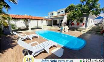 Imagem 2: JN) Casa grande com piscina, terreno 15x30, prox. a Av Costa Azul!