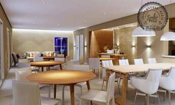 Imagem 2: Apartamento com 2 dormitórios à venda, 65 m² por R$ 330.000,00 - Vila Guilhermina - Praia