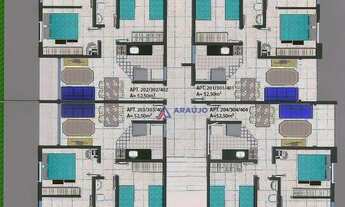 Imagem 7: Apartamento com 2 dormitórios à venda, 52 m² por R$ 155.000 - Cristo Redentor - João Pesso