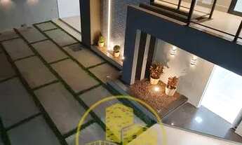 Imagem 2: ESPLÊNDIDO SOBRADO 5 SUÍTES PISCINA CHURRASQUEIRA LOTE 400m2 CONDOMÍNIO RUA 08 VICENTE PIR