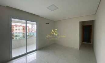 Imagem 3: Apartamento com 2 dormitórios à venda, 82 m² por R$ 550.000 - Vila Caiçara - Praia Grande