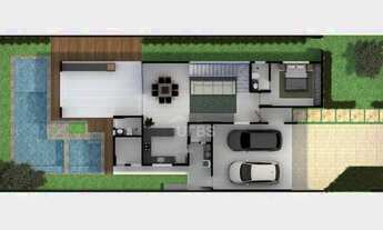 Imagem 4: Terras Alpha 1 - Casa de Condomínio 4 quartos, sendo 4 suítes