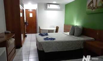 Imagem 7: Flat semi mobiliado na Av Engenheiro Roberto Freire - Vista Morro do Careca