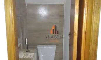 Imagem 6: Sobrado com 3 dormitórios para alugar, 157 m² por R$ 4.080,84/mês - Jardim Stella - Santo