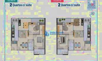 Imagem 2: Apartamento com 2 dormitórios à venda, 61 m² por R$ 569.900,00 - Praia de Itaparica - Vila