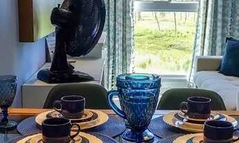 Imagem 2: FLAT COM 1 QUARTO PARA VENDA EM CONDOMÍNIO COM ÁREA DE LAZER COMPLETA EM MURO ALTO!