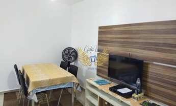 Imagem 2: Apartamento 2 dormitórios sendo 1 suíte, totalmente mobiliado, prédio com lazer completo