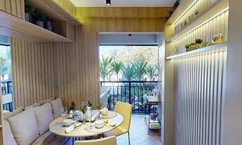 Imagem 2: Apartamento 2 dormitórios com varanda, com 1 vaga de garagem na Lapa - Próx a Pompeia e Ba