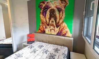 Imagem 6: Flat disponível para locação no Moema Studio contendo 41m², 1 dormitório e 1 vaga de garag