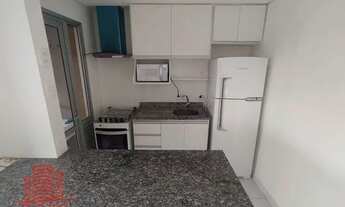 Imagem 5: Apartamento com 1 dormitório para locação no Campo Belo, 48 m². Quarto separado dos demais