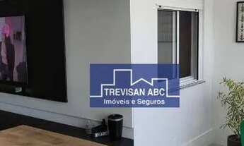 Imagem 6: Apartamento à venda no Centro de SBC - 3 suítes com móveis planejados, sala com varanda e