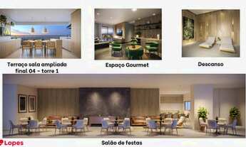 Imagem 7: Cobertura Duplex terraço descoberto 208 m2 3 suítes lavabo 3 vagas cond clube prox shopp