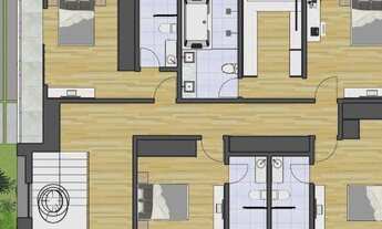 Imagem 5: Casa em condomínio Fechado para venda com 262 metros quadrados com 4 quartos