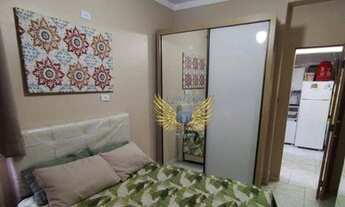 Imagem 5: Apartamento - Gonzaguinha - 1 dormitório sala ampla, frente, vista Mar